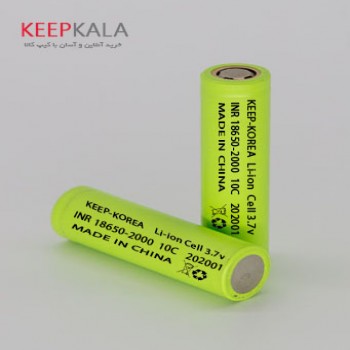 باتری لیتیوم یون کیپ INR18650-200